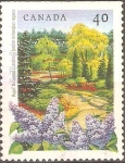 Stamps : America : Canada :  JARDÌN  BOTÀNICO  REAL.  HAMILTON,  ONTARIO.