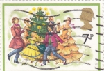 Stamps United Kingdom -  FIESTA NAVIDEÑA