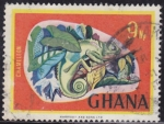 Stamps : Africa : Ghana :  Intercambio