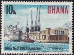Stamps : Africa : Ghana :  Intercambio