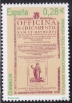 Stamps : Europe : Spain :  Primera real farmacopea española