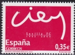 Stamps Spain -  Sevilla F.C.