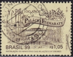 Stamps : America : Brazil :  Palacio Itamaraty