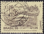 Sellos de America - Brasil -  Palacio Itamaraty