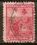 Stamps Argentina -   Sol, Mujer, Océano, heráldico,