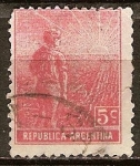 Stamps Argentina -  Agrícola del trabajo.