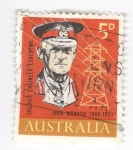 Sellos del Mundo : Oceania : Australia : Jhon Monash 1865-1931