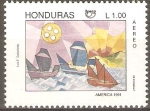 Stamps Honduras -  LAS  TRES  CARAVELAS  DE  CRISTOBAL  COLÒN