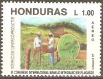 Stamps Honduras -  INTERACCIÒN  CIETÌFICO  PRODUCTOR