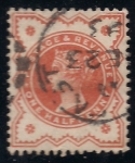 Stamps United Kingdom -  REINA VICTORIA