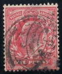 Stamps United Kingdom -  REY EDUARDO VII