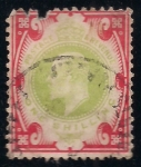 Stamps United Kingdom -  REY EDUARDO VII