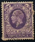 Stamps United Kingdom -  REY JORGE V