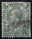 Stamps : Europe : United_Kingdom :  REY JORGE V