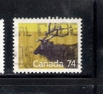 Stamps : America : Canada :  Wapiti