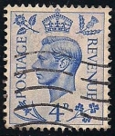 Stamps United Kingdom -  REY JORGE VI