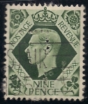 Stamps United Kingdom -  REY JORGE VI