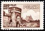 Sellos de Europa - Polonia -  POLONIA -  Ciudad medieval de Toruń
