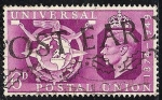 Sellos de Europa - Reino Unido -  75 Aniversario de la Unión Postal Universal.