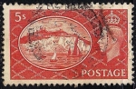 Stamps United Kingdom -  Acantilados de Dover.