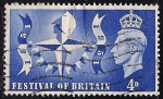 Sellos de Europa - Reino Unido -  Festival de Gran Bretaña, 1951