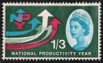 Stamps United Kingdom -  National Productivity Year