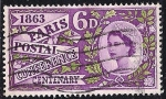 Stamps : Europe : United_Kingdom :  Centenario de la conferencia postal en Paris.
