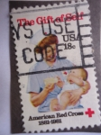 Stamps United States -  USA.The Gift of Self - American Red Cross 1881´1981 - El Don de Sí - Centenario de la Cruz Roja Amér