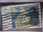 Stamps United States -  Mary S. Cassatt - Artist American
