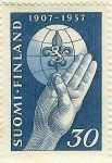 Stamps Finland -  Emblema