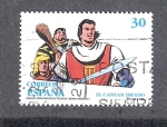 Stamps : Europe : Spain :  Cómic: El Capitán Trueno