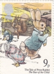 Stamps United Kingdom -  CUENTO DE PETER RABBIT, LOS AÑOS DE LA INFANCIA