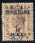 Stamps : Africa : Libya :  TRIPOLITANIA. Sellos de Gran Bretaña. 1937-1942