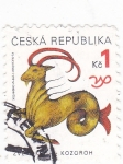 Stamps : Europe : Czech_Republic :  HORÓSCOPO- CAPRICORNIO