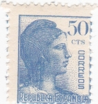 Stamps : Europe : Spain :  Alegorías de la República  (10)