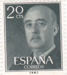 Stamps Spain -  General Franco (10)