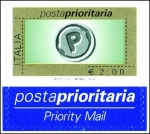 Stamps : Europe : Italy :  2614 - Correo urgente