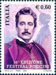 Stamps : Europe : Italy :  2610 - 0 Aniv. Festival Puccini