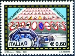 Stamps Italy -  2596 - Señales de trafico