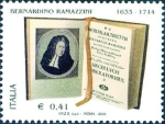 Sellos de Europa - Italia -  2575 - Bernardino Ramazzini