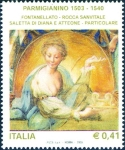 Stamps Italy -  2560 - Francesco Mazzola “Il Parmigianino,”