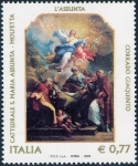 Stamps Italy -  2558 - La asuncion de Corrado Giaquinto
