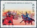 Stamps Italy -  2535 - Duelo de Barletta