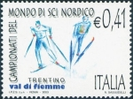 Stamps Italy -  2533 - Campeonato Mundial de Esquí Nórdico