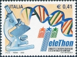 Stamps : Europe : Italy :  2521 - Teletón Distrofia Muscular