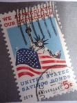 Stamps United States -  United States- Apreciamos nuestros soldados-Bonos de Ahorro-25TH Aniversary