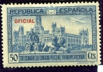Sellos de Europa - Espa�a -  III Congreso de la Union Postal Panamericana. Plaza de la Cibeles