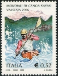 Stamps Italy -  2494 - Campeonato Mundial de Kayak