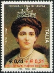 Stamps Italy -  Reina Elena de Savoia