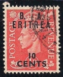 Stamps Eritrea -  ERITREA. Sellos de Gran Bretaña. 1937-1942